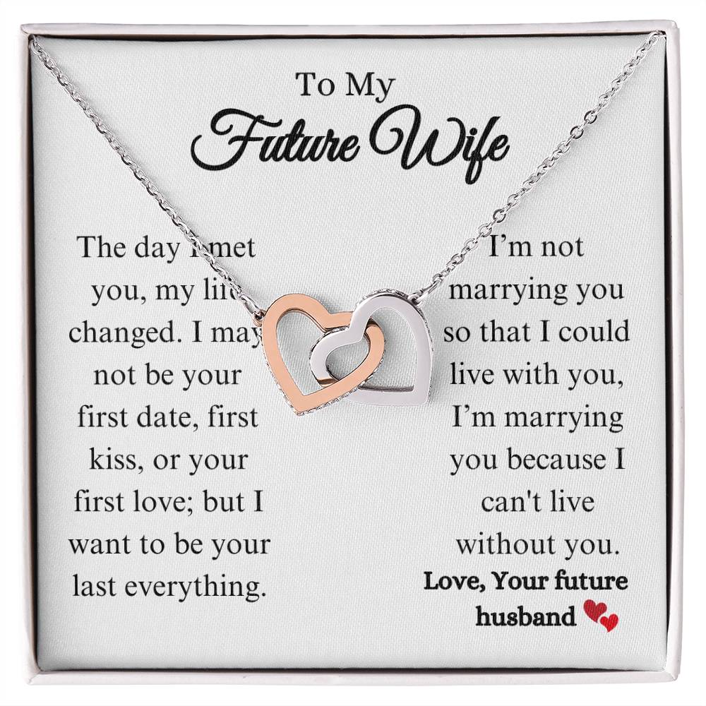 To My Future Wife Pendant Necklace