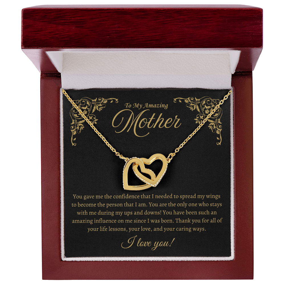 Interlocking Hearts Necklace – A Timeless Gift for Mom