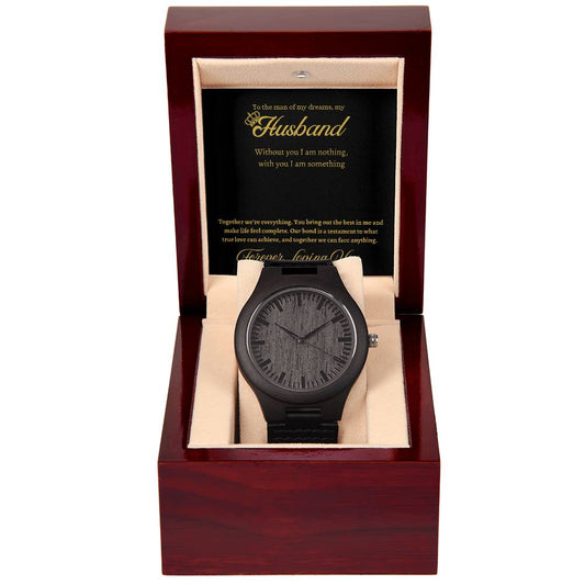 Wooden Watch- Gift for Husband