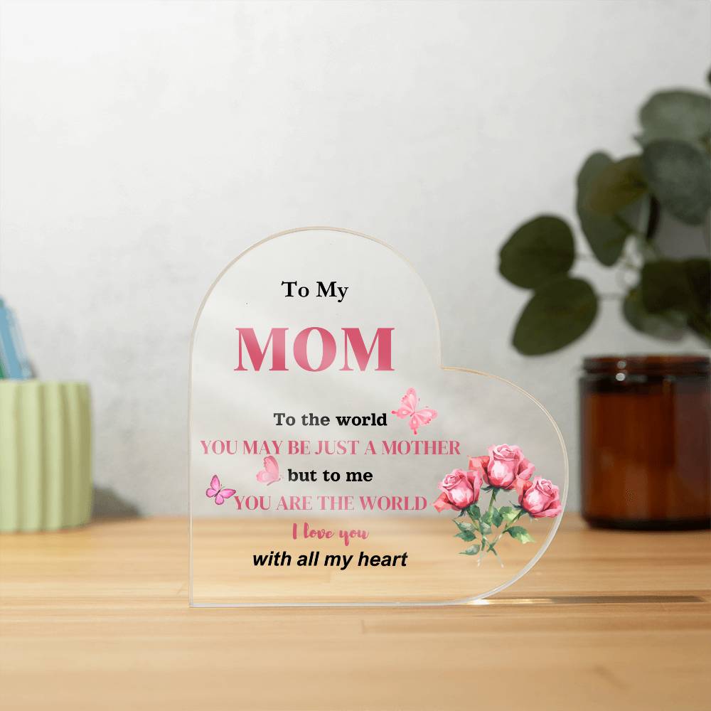 Mom Plaque- Gift for Mom