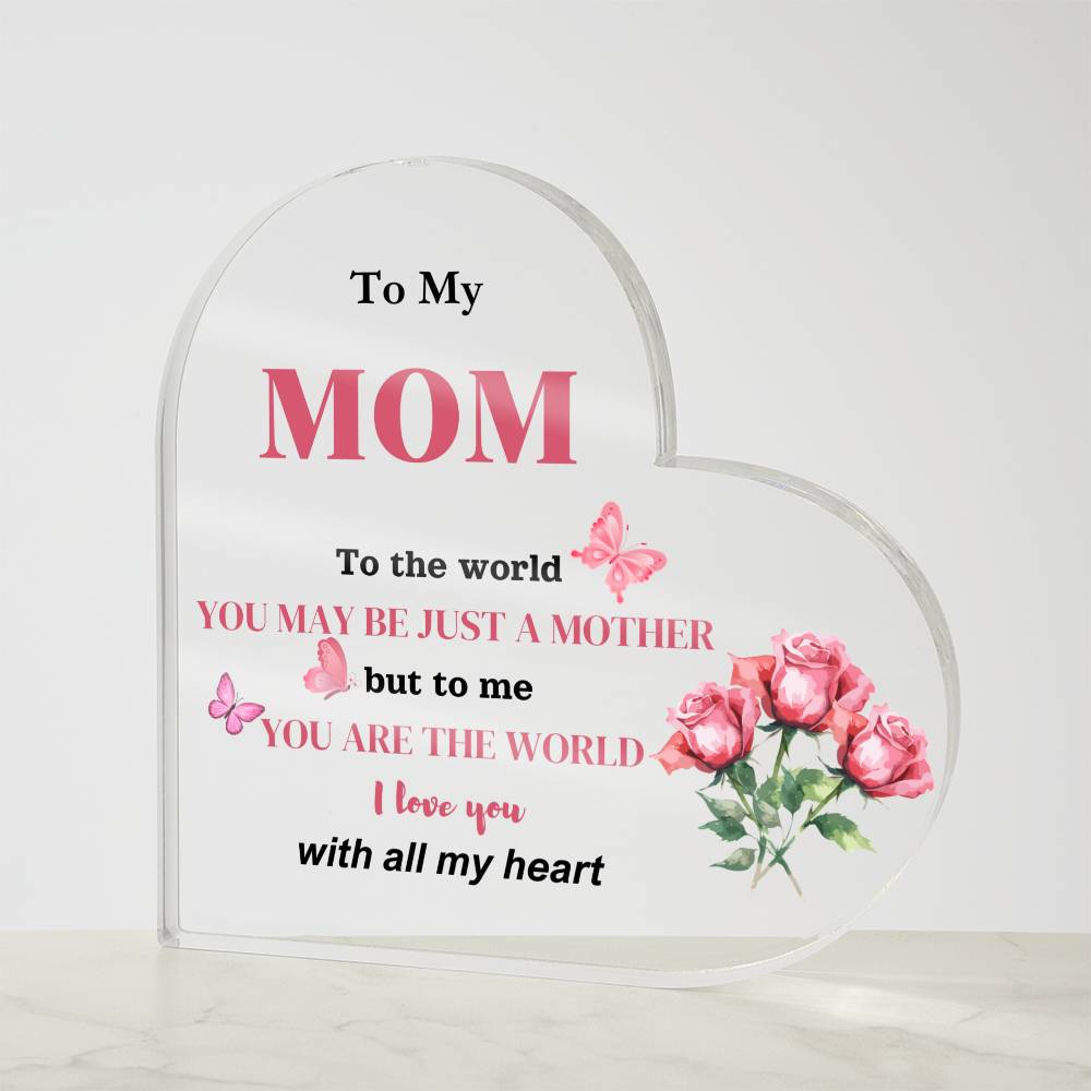 Mom Plaque- Gift for Mom