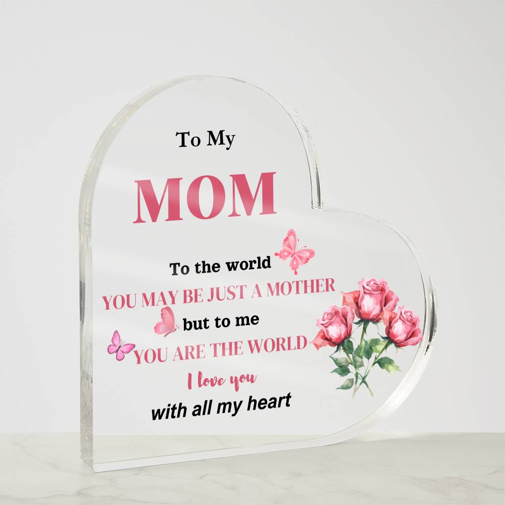 Mom Plaque- Gift for Mom