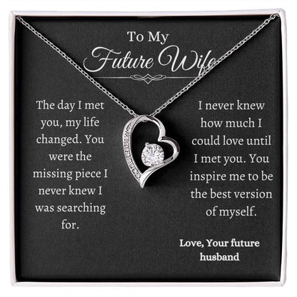 Future Wife Heart Shaped Necklace