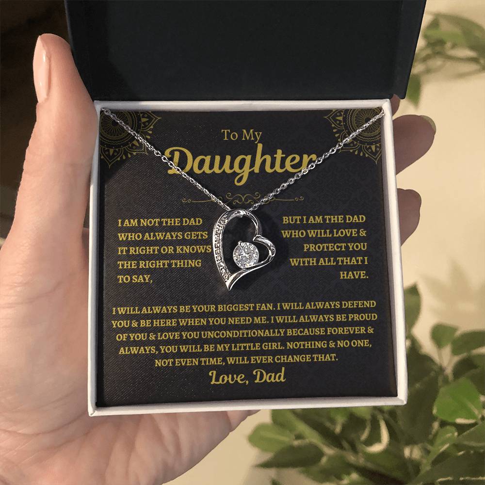 Daughter Heart Necklace