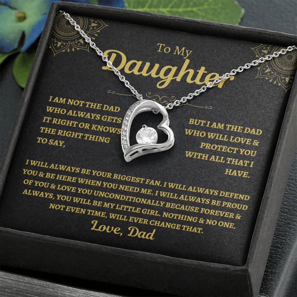 Daughter Heart Necklace