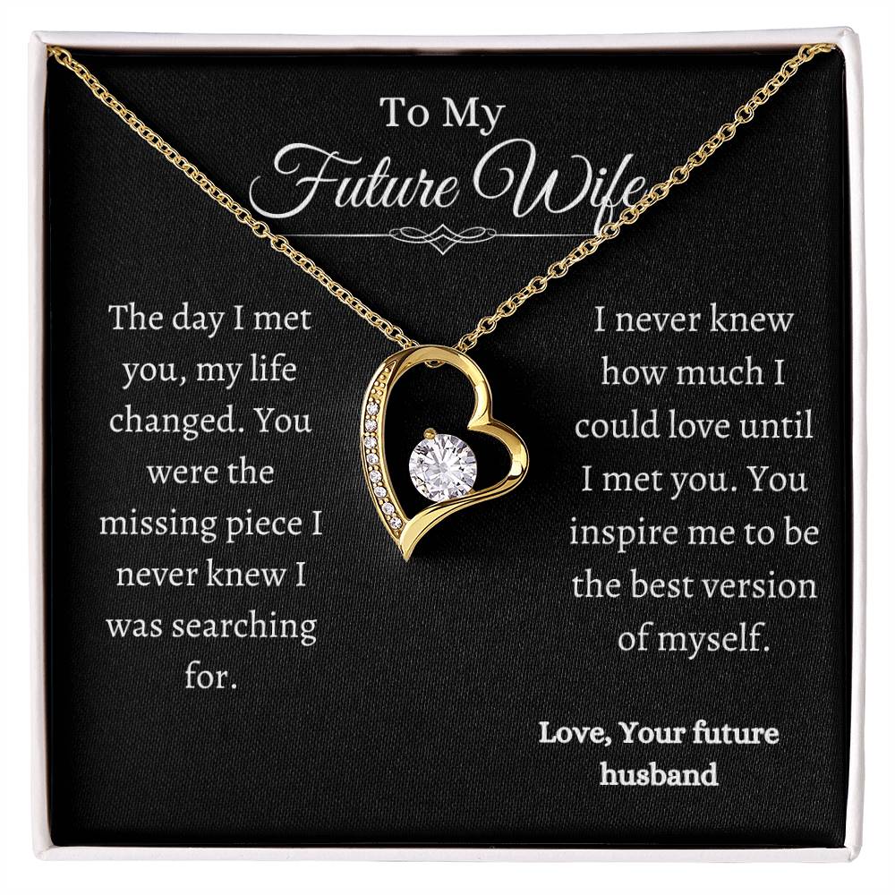 Future Wife Heart Shaped Necklace