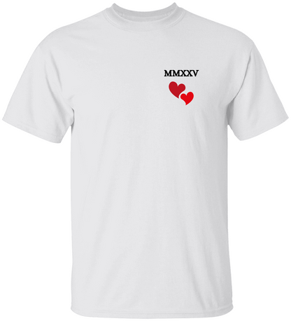 MMXXV Love Hearts Cotton Tee