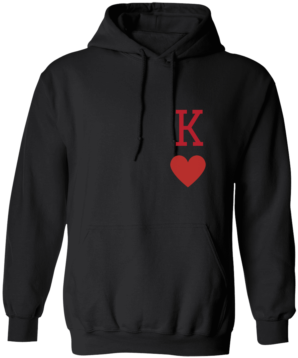 King of Hearts Hooded Sweatshirt