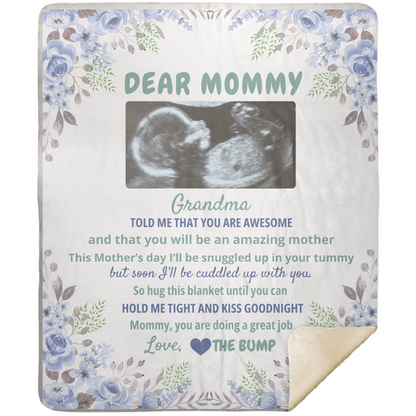 Dear Mommy Personalized Blanket