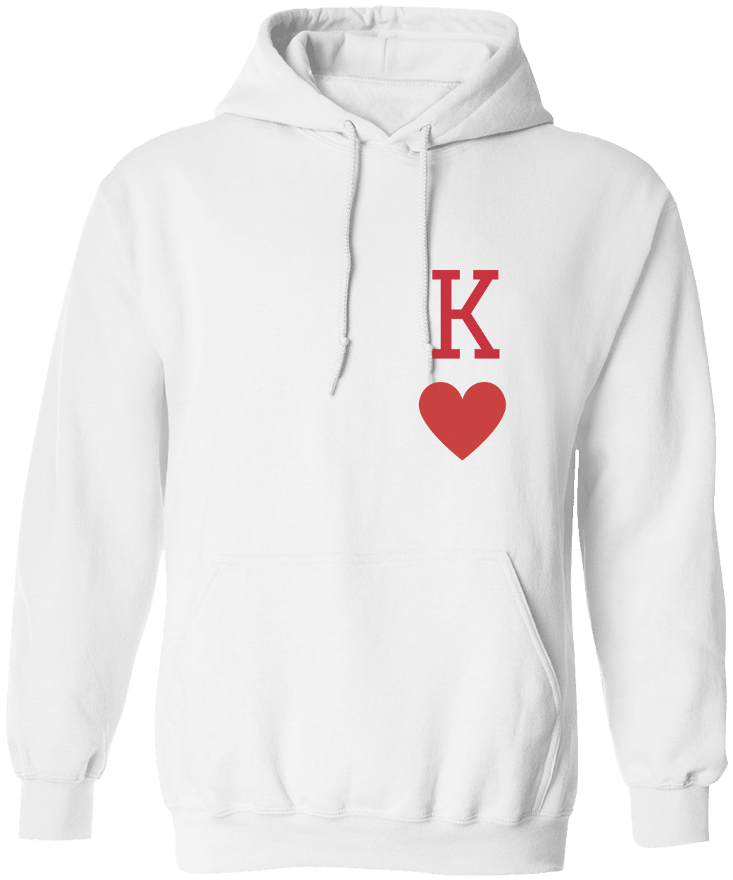 King of Hearts Hooded Sweatshirt