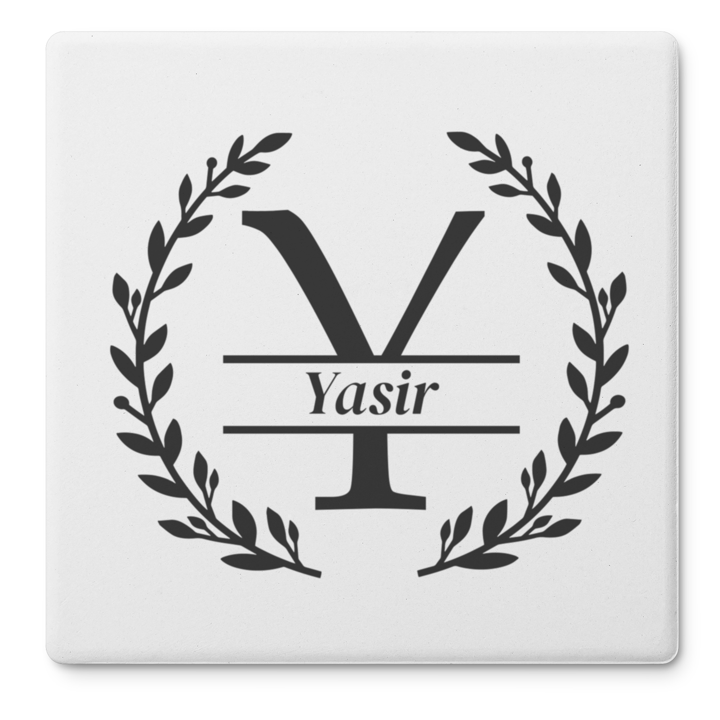 Personalized Square Stone Coasters (Set of 4)