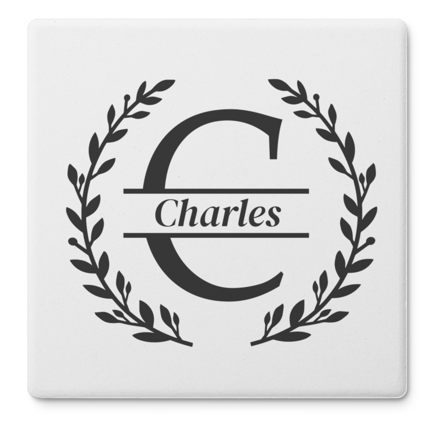 Personalized Square Stone Coasters (Set of 4)