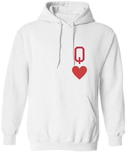 Queen of Hearts Hooded Sweatshirt