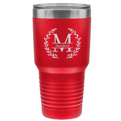 Personalized Laser Engraved Insulated Tumbler 30oz/ 20oz