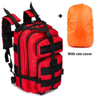 Red add rain cover